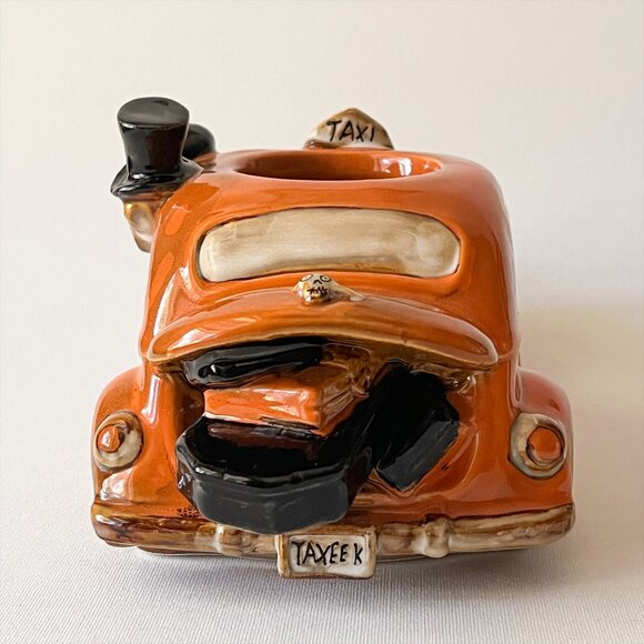 Creepy Cute Halloween Candle Holder Yankee Candle Boney Bunch Dead End Taxi 2014 - Picture 6 of 11